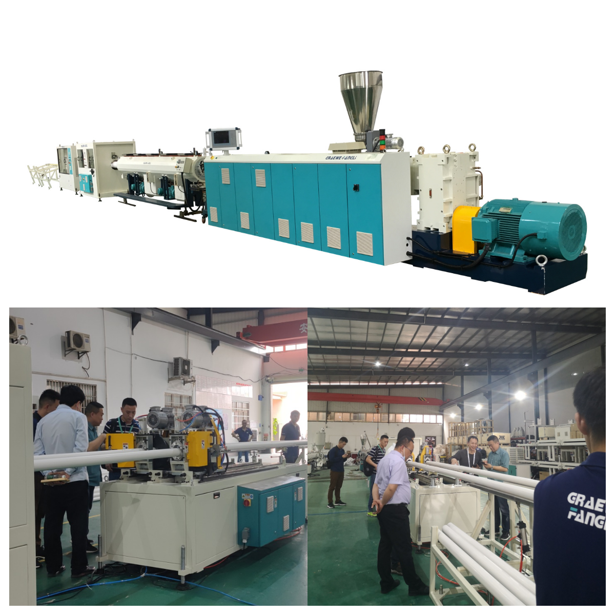 Bost puntu arreta PVCko hodien ekoizpenean