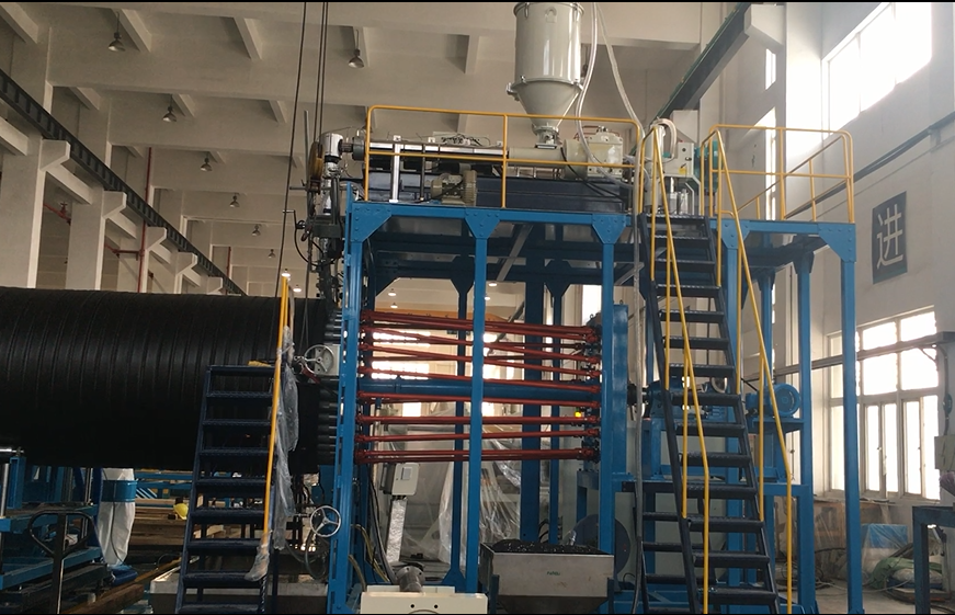 Diametro Handiko HDPE harilkatzeko hodiaren ekoizpena