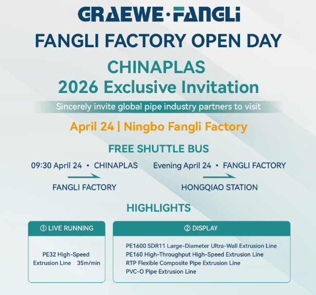 CHINAPLASen Aldibereko Ekitaldia: Fangli Factory Ate Irekien Eguna apirilaren 24an