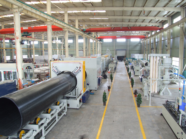 PE Pipe Extrusion Line Produktuen Errendimenduaren Ulermena